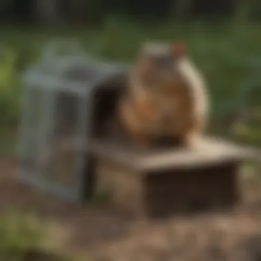 Humane Trap for Chipmunks A well-designed humane trap for small animals.