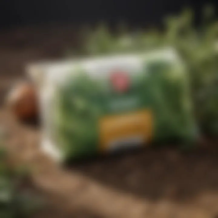 Close-up of RatX throw pack showcasing its eco-friendly ingredients