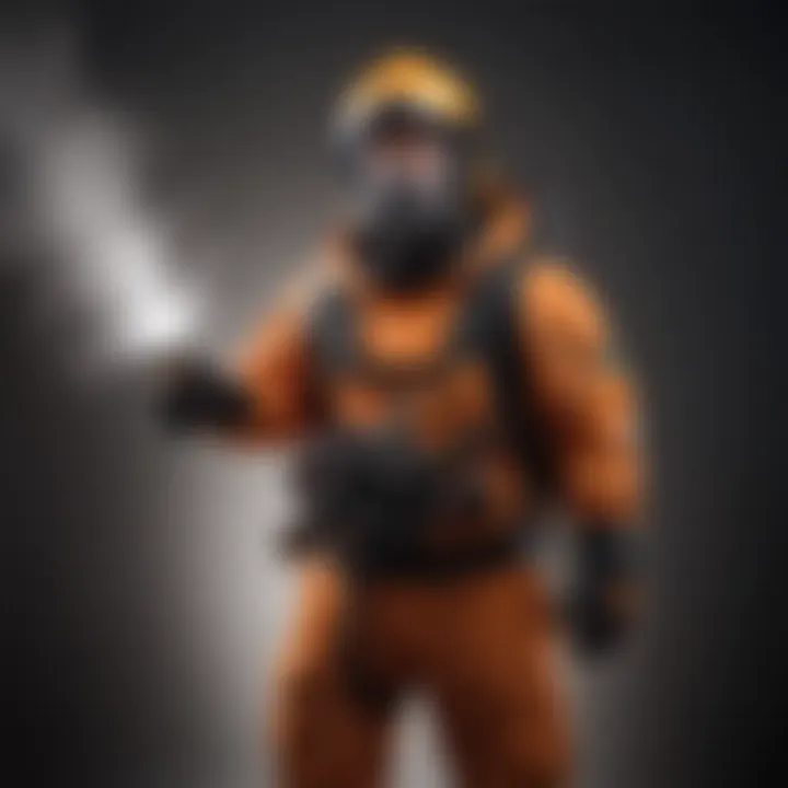 Safety gear for handling roach foggers
