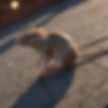 Identifying Roof Rats Illustration showing roof rat identification features
