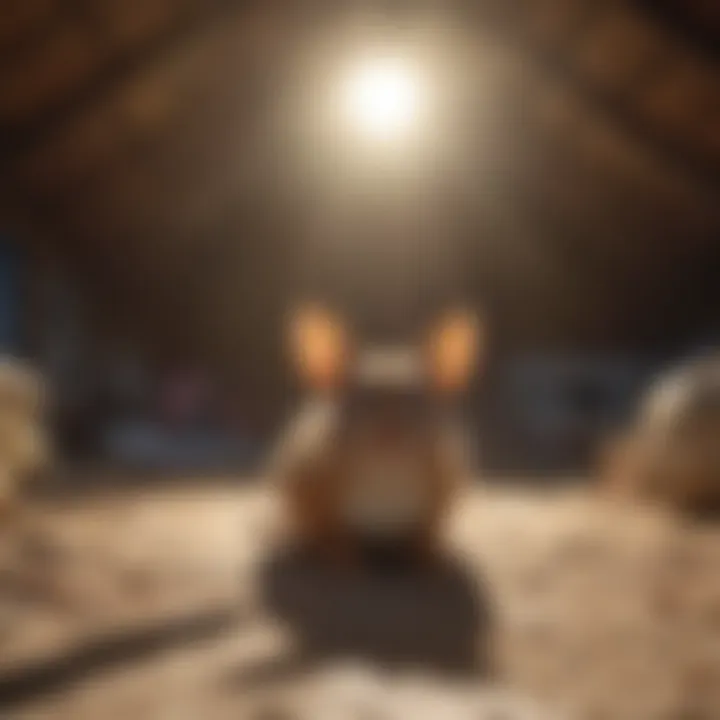 Preventing animal access to attic