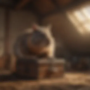 Safe removal of animals from attic