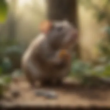 Safety Precautions for Rodenticide Use Visual representation of safety precautions while handling rodenticides