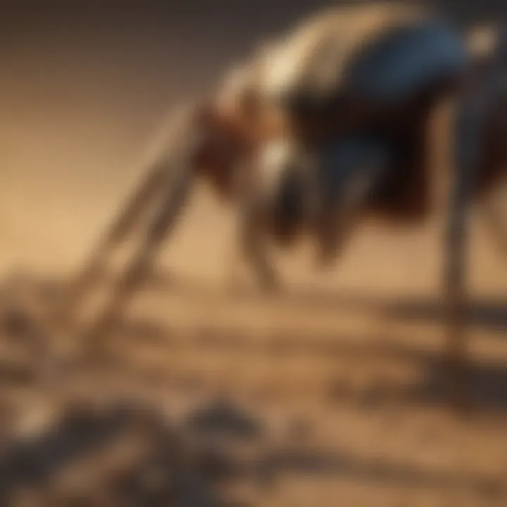 Environmental impact of spider dust insecticide