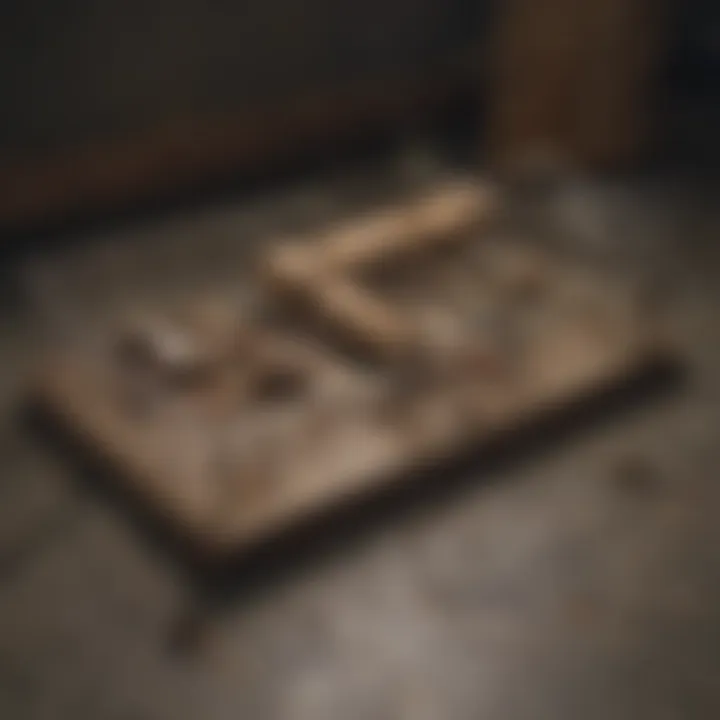 Illustration of various types of rat traps available