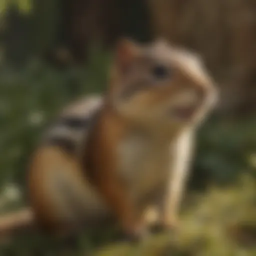 Understanding chipmunk behavior in gardens
