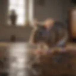 Identifying signs of mouse activity in a home