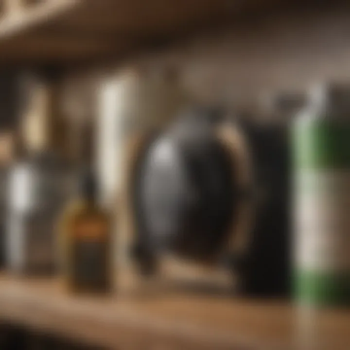 Eco-friendly pest control products displayed on a shelf