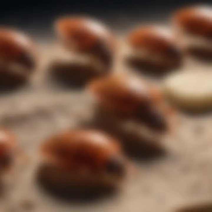Image showing various environmental conditions affecting bed bug eggs