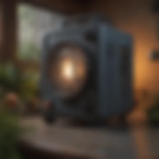 Ozone generator in a residential setting