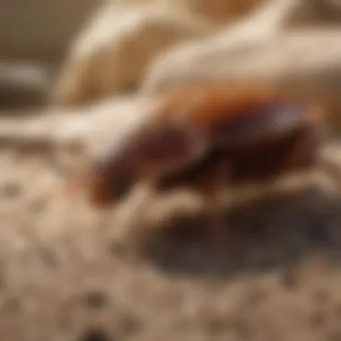 Scene of a sustainable pest control method being applied