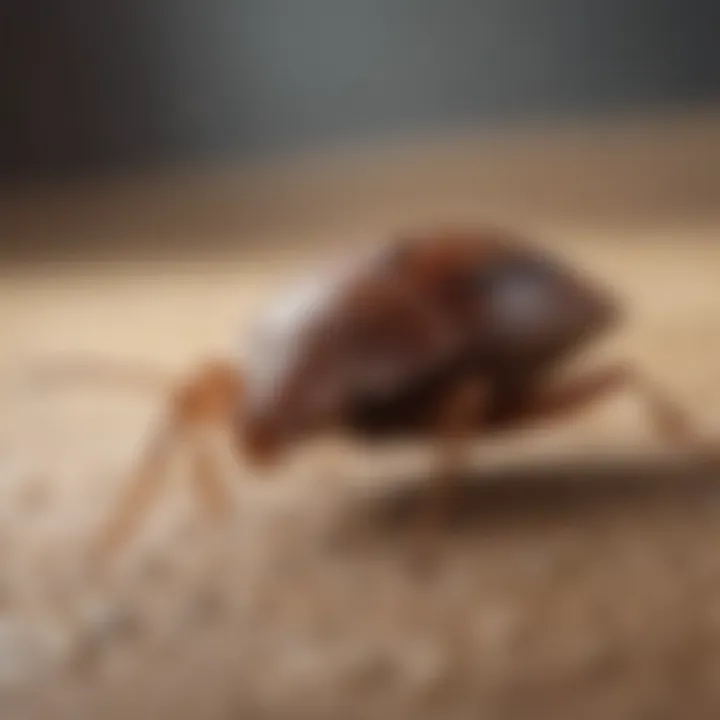 Adult bed bug illustration