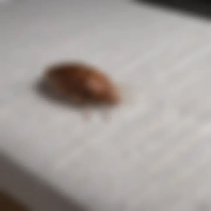 Illustration showing the benefits of using a zip mattress cover against bed bugs