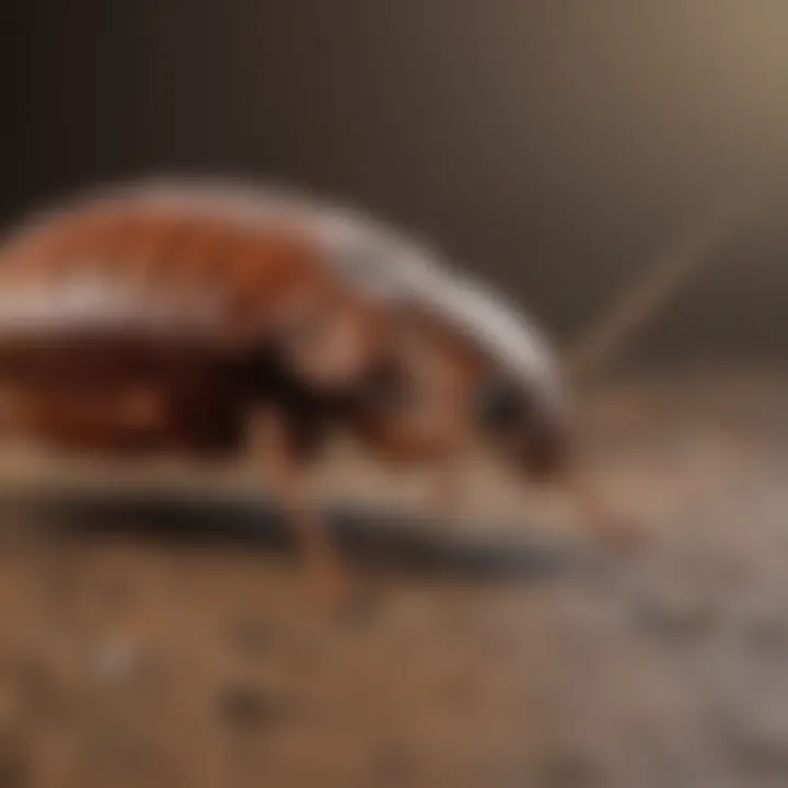 Illustration demonstrating the physiological response to insect bites.