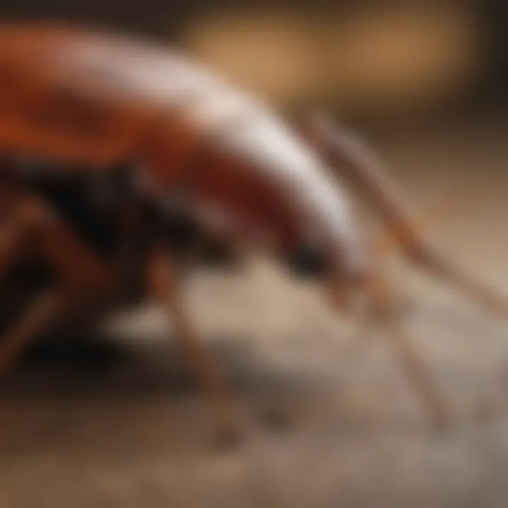 Health risks associated with cockroach infestation