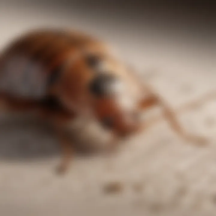 Illustration of effective bed bug treatment methods