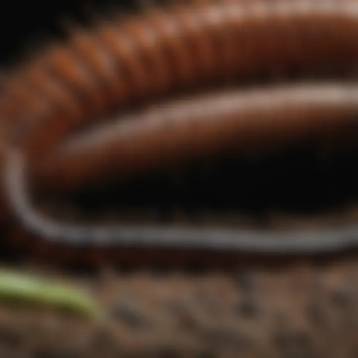 Lifecycle stages of a millipede