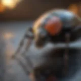 Odorless bug bomb release mechanism