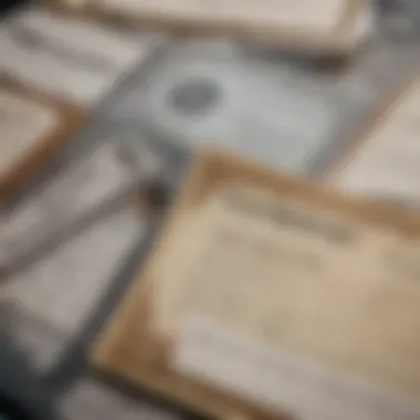A collage of different pest control licenses and compliance certificates.