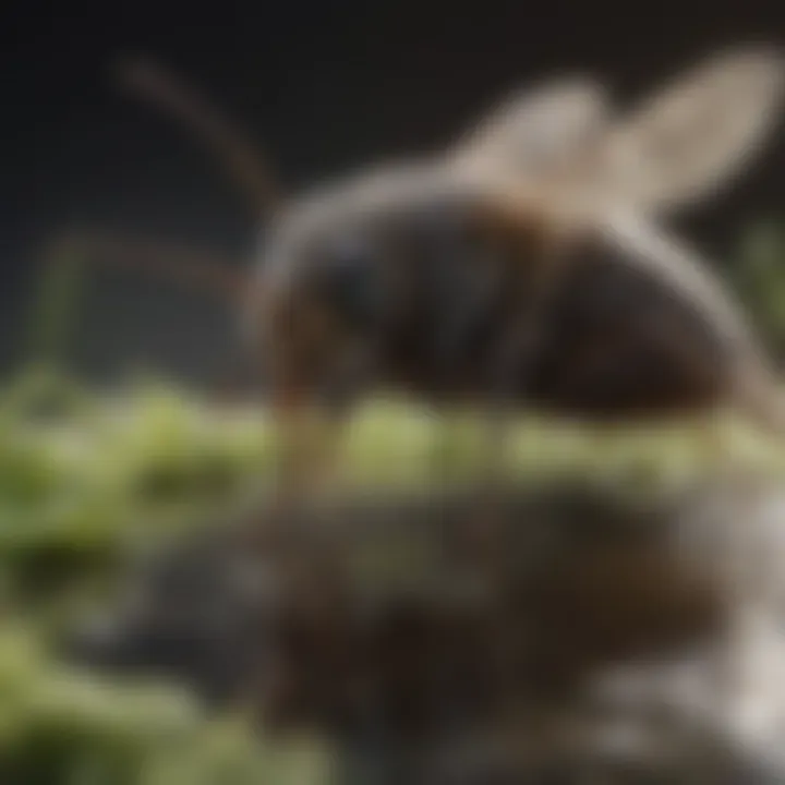 Illustration of sustainable pest management practices