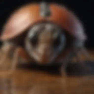 Illustration of common household pests and their impact on health and property