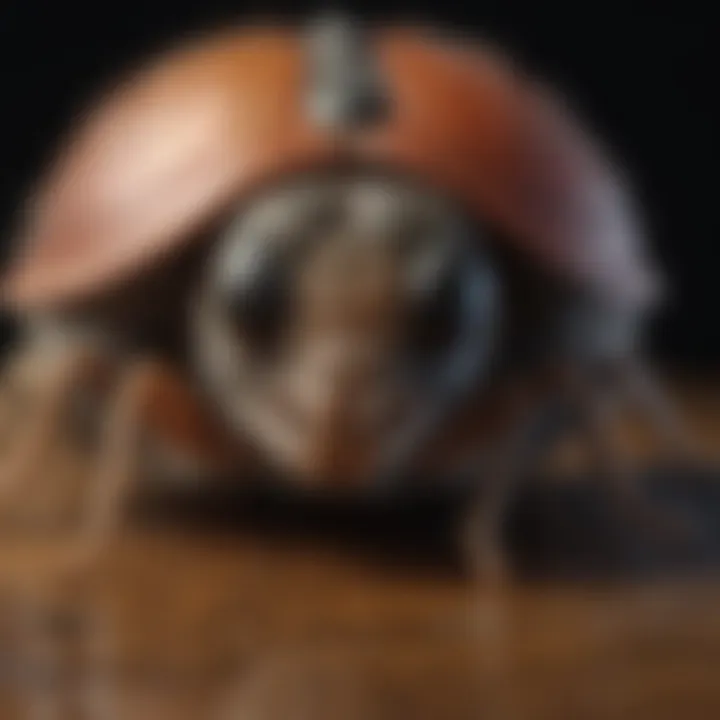 Illustration of common household pests and their impact on health and property