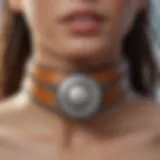 Close-up of Seresto collar highlighting waterproof features