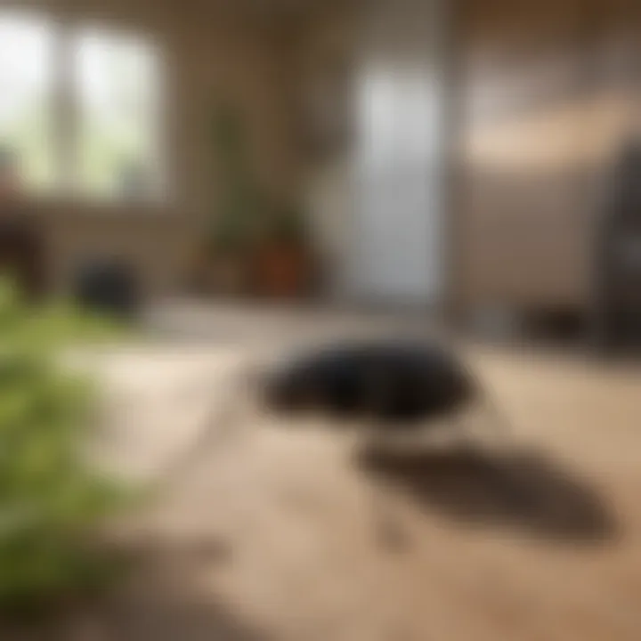 Eco-friendly pest control options displayed in a residential setting