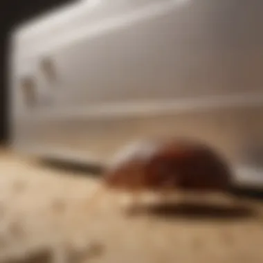 Impact of Heat Treatment on Bed Bug Lifecycle Illustration of a bed bug lifecycle affected by heat treatment