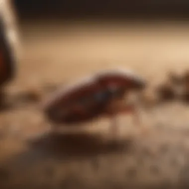 Visual representation of cockroach infestation