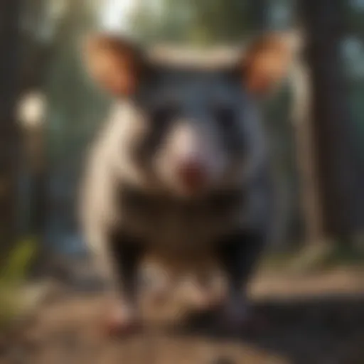 Understanding possum behavior in urban settings